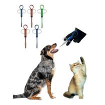 Kit aplicador de comprimidos para cães e gatos com 5un