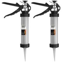 Kit Aplicador De Silicone C/ Tubo 400ml 8864755 2 Un - SPARTA