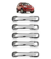 Kit Aplique Cromado Capa Maçanetas + Traseira Ecosport 2009 Kit Aplique Cromado Capa Maçanetas + Traseira Ecosport 2009