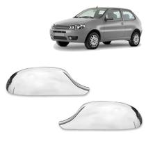 Kit Aplique Cromado Capa Retrovisor Palio Siena Strada G3 2004 2005 2006 2007 2008 2009 2010 2011 Kit Aplique Cromado Capa Retrovisor Palio Siena Strada G3 2004 2005 2006 2007 2008 2009 2010 2011