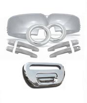 Kit Aplique Cromado Maçaneta Retrovisor Traseira Moldura Milha L200 Triton 2012 à 2013 Kit Aplique Cromado Maçaneta Retrovisor Traseira Moldura Milha L200 Triton 2012 à 2013