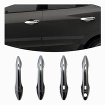 Kit Aplique Cromado Para Maçaneta Ix35 Kit Aplique Cromado Para Maçaneta Ix35