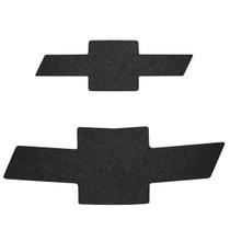 Kit Aplique Emblema Cruze Sedan 2012 2013 2014 - Preto Fosco Kit Aplique Emblema Cruze Sedan 2012 2013 2014 - Preto Fosco
