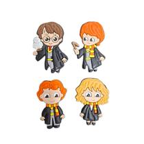 Kit aplique emborrachado harry potter pct c/4 unidades Kit aplique emborrachado harry potter pct c/4 unidades