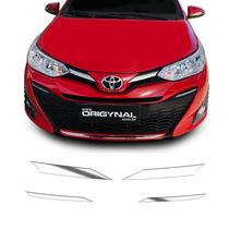 Kit Aplique Grade Yaris Hatch Sedan 18/19 Adesivo Cromado Kit Aplique Grade Yaris Hatch Sedan 18/19 Adesivo Cromado
