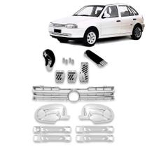 Kit Aplique Maçaneta+Retro+Kit Chrome+...Gol/Parati...95/99