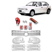Kit Aplique Maçaneta+Retro+Kit Chrome+...Gol/Parati...95/99