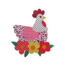 Kit Aplique Patchwork para Artesanato DIY para Pano de Prato 10 unidades