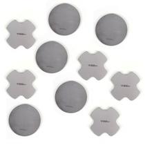 Kit Apoio bolachas de Copos Xícaras em Inox - Jogo da Velha Kit Apoio bolachas de Copos Xícaras em Inox - Jogo da Velha