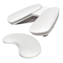 Kit Apoio Manicure Ergonômico Profissional Suporte De Mão Duplo e Curvo Forty Store