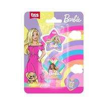 Kit Apontador com Depósito + Borracha - Barbie (TRIS)