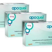 Kit Apoquel 16 mg para Cachorro 20 Comprimidos - 3 caixas - Zoetis