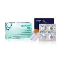 Kit Apoquel 3,6mg + Vermífugo Printel Plus e Medalha de identificação (PRINTEL PLUS CARTELA) Kit Apoquel 3,6mg + Vermífugo Printel Plus e Medalha de identificação (PRINTEL PLUS CARTELA)