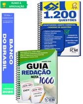 Kit Apostila Banco Do Brasil 2026 1200 Questões Comentadas e Guia de Redação Completo Atualizado Kit Apostila Banco Do Brasil 2026 1200 Questões Comentadas e Guia de Redação Completo Atualizado
