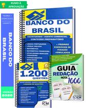 Kit Apostila Banco Do Brasil 2026 e 1200 Questões Gabaritadas e Guia de Redação Completo Atualizado Kit Apostila Banco Do Brasil 2026 e 1200 Questões Gabaritadas e Guia de Redação Completo Atualizado