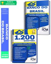 Kit Apostila Banco Do Brasil 2026 Teoria e 1200 Questões Gabaritadas Completo Atualizado