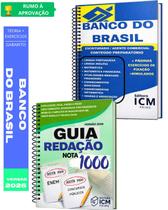Kit Apostila Banco Do Brasil 2026 Teoria e Guia De Redação Completo Atualizado