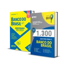 Kit Apostila Banco do Brasil Escriturário Agente Comercial +1300 Questões - Ed.Nova