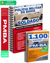 Kit Apostila PmBa Soldado Teoria 1100 Questões Gabaritadas Completa Atualizada Kit Apostila PmBa Soldado Teoria 1100 Questões Gabaritadas Completa Atualizada