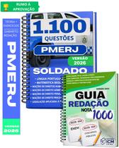 Kit Apostila Pmerj Soldado 2026 1100 Questões Gabaritadas e Guia de Redação Completa Atualizada Kit Apostila Pmerj Soldado 2026 1100 Questões Gabaritadas e Guia de Redação Completa Atualizada