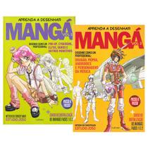 Kit Aprenda A Desenhar Manga Tecnicas Desenho Passo a Passo Estudio Joso Vol. 1 e Vol. 2 - Lafonte Kit Aprenda A Desenhar Manga Tecnicas Desenho Passo a Passo Estudio Joso Vol. 1 e Vol. 2 - Lafonte