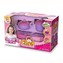 Kit Aprendendo a Cozinhar Chef Gourmet 002 Lummar Kit Aprendendo a Cozinhar Chef Gourmet 002 Lummar
