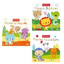 Kit Aprendendo com Fisher Price: Primeiros Números, Palavras e Formas e Cores Kit Aprendendo com Fisher Price: Primeiros Números, Palavras e Formas e Cores