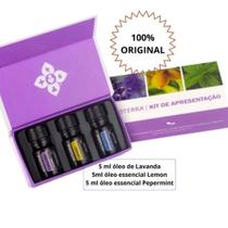 Kit apresentação 3 óleos essenciais doterra