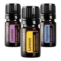 Kit Apresentação Doterra com 3 Óleos 100% Puro Original