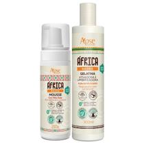 Kit Apse África Baobá Finalizadores Volume e Definição com Gelatina e Mousse - 2 itens