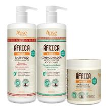 Kit Apse África Baobá Shampoo, Condicionador e Máscara Restauradora - 3 Itens