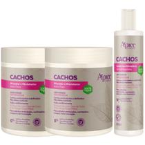 Kit Apse Cachos 2 Creme De Pentear Ativador Cachos + Gelatina Ativadora 300ml