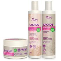 Kit Apse Cachos Cabelos Cacheados Ondulados E Crespos - Apse Cosmetics