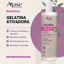 Kit Apse Cachos Linha Completa Tratamento Capilar Cabelo Vegano - Monte Como Quiser