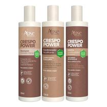 Kit Apse Crespo Power Shampoo Condicionador Gelatina 300ml