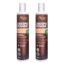 Kit Apse Finalizadores 2 Gelatinas Crespo Power 300ml Vegano - Apse Cosmetics