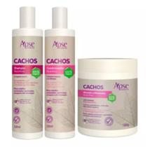 Kit Apse Shampoo, Condicionador, Ativador Cachos - Apse Cosmetics