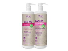 Kit Apse Shampoo E Ativador Profissional Cachos 1000Ml