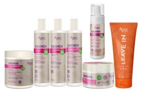 Kit Apse Tratamento Cachos com Mousse e Leave In - 7 Itens