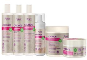 Kit Apse Tratamento Completo Cachos com Mousse 6 itens