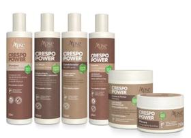 Kit Apse Tratamento Completo Crespo Power 6 Ítens Vegano