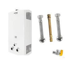 Kit Aquecedor Komeco KO15MGLP 15L GLP + Acess. Ligação