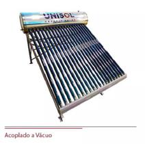 Kit Aquecedor Solar Acoplado a Vácuo 181 Litros 15 Tubos Unisol Aço 316 Kit Aquecedor Solar Acoplado a Vácuo 181 Litros 15 Tubos Unisol Aço 316