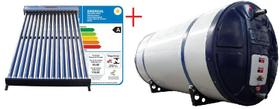 Kit Aquecedor Solar Boiler 400 Litros Coletor Vácuo 20 Tubos