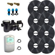 Kit Aquecedor Solar Nautilus Piscina 8 Placas 32mil Litros Kit Aquecedor Solar Nautilus Piscina 8 Placas 32mil Litros