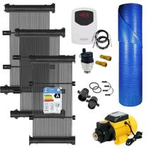 Kit Aquecedor Solar Para Piscinas De Até 10M² Ou 14 Mil Litros Kit Aquecedor Solar Para Piscinas De Até 10M² Ou 14 Mil Litros