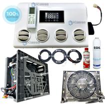 Kit Ar Condicionado Elétrico Caminhões Completo 24v Kit Ar Condicionado Elétrico Caminhões Completo 24v