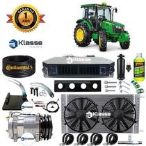 Kit ar condicionado para tratores agricolas + suporte