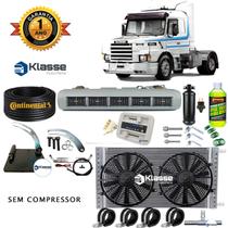 kit ar condicionado scania 112 / 113 Sem Compressor 24v
