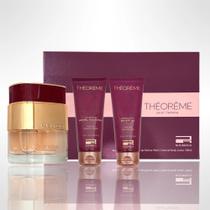 Kit Árabe Théorème Femme Rue Broca Edp (Perfume 90ml, Body Lotion 100ml, Shower Gel 100ml)